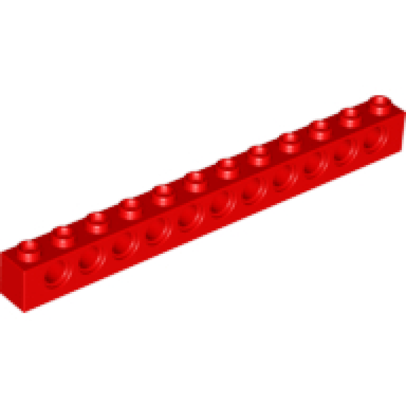 Technic, Steen 1x12 Red